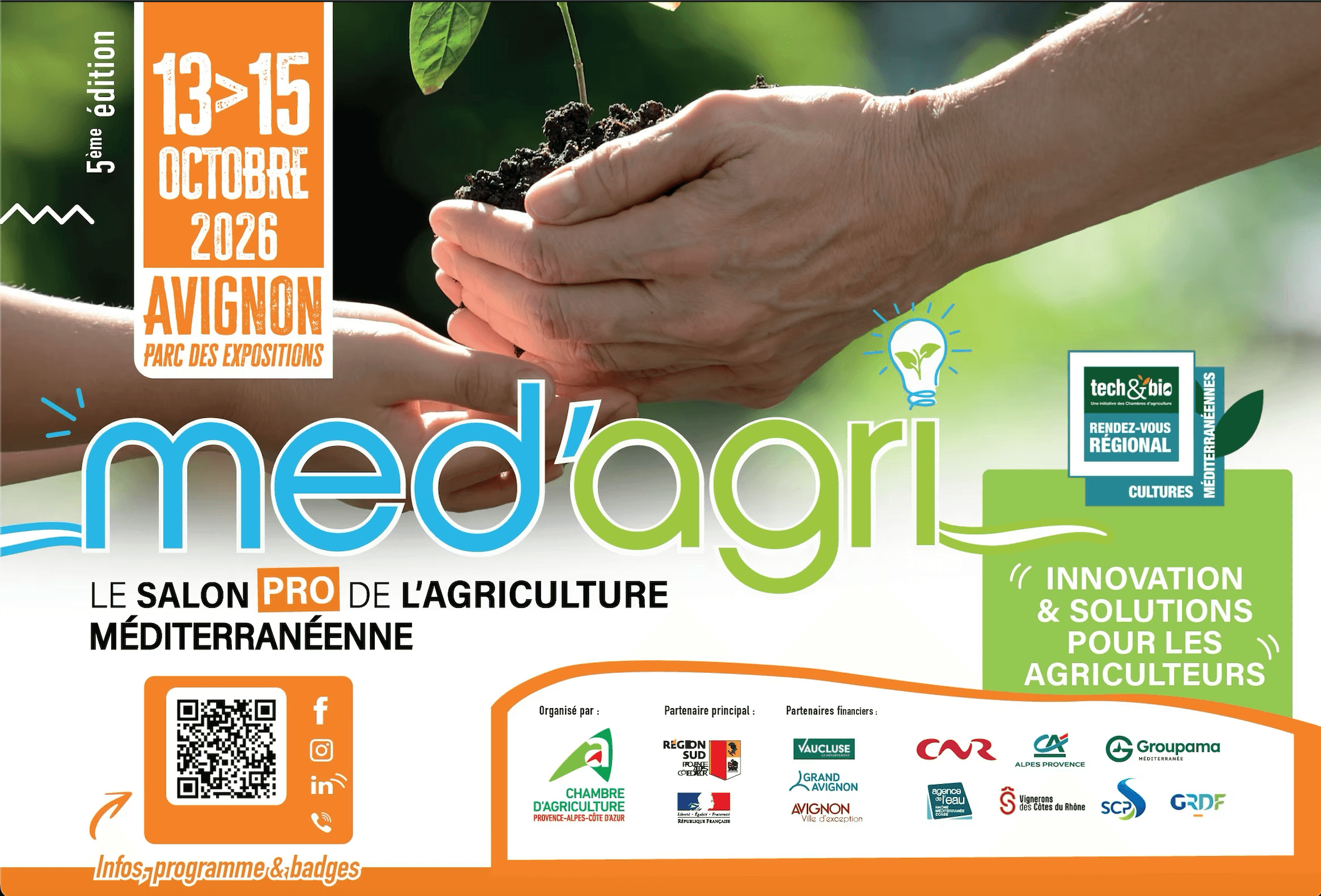 MED'Agri 2026, le salon de l'agriculture méditerranéenne