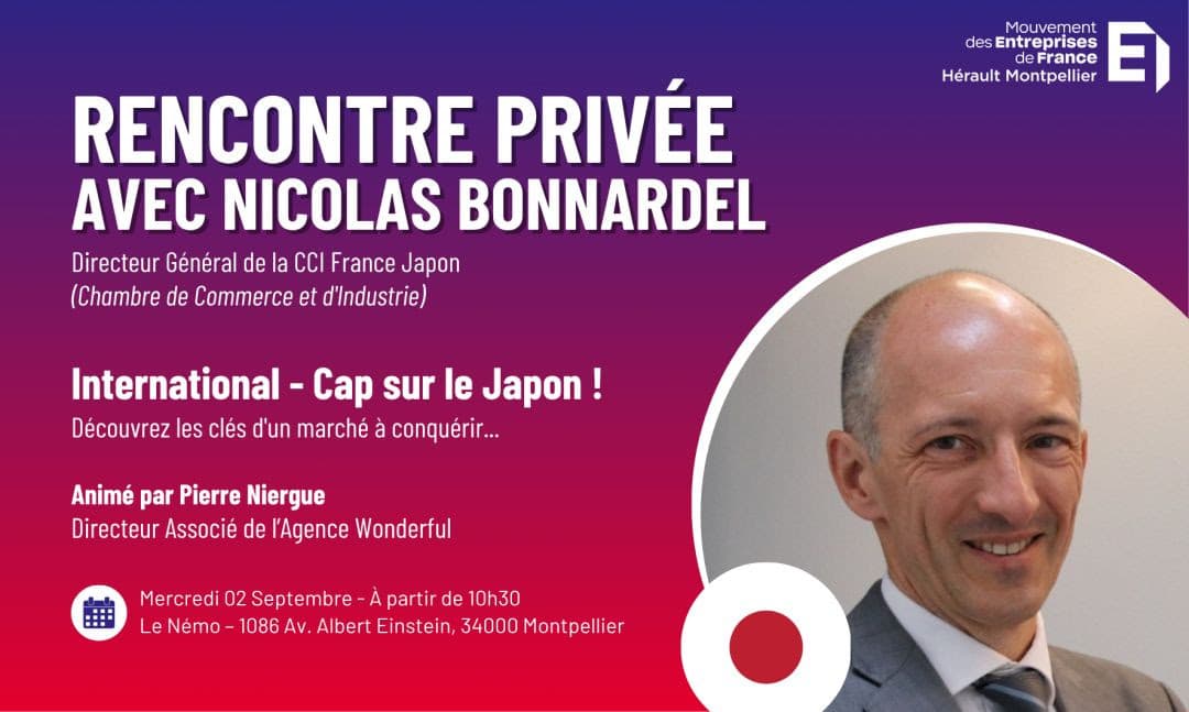 Rencontre privée avec la CCI France Japon