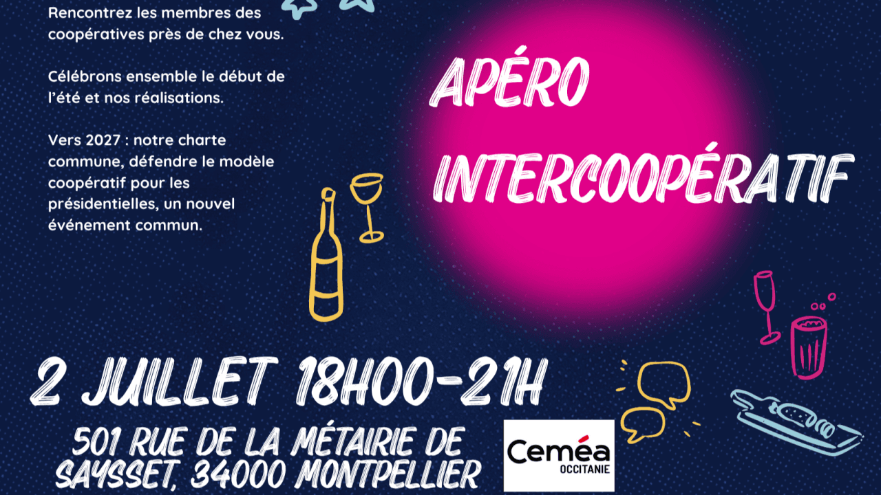 Apéro Intercoopératif — célébrons l'arrivée de l'été