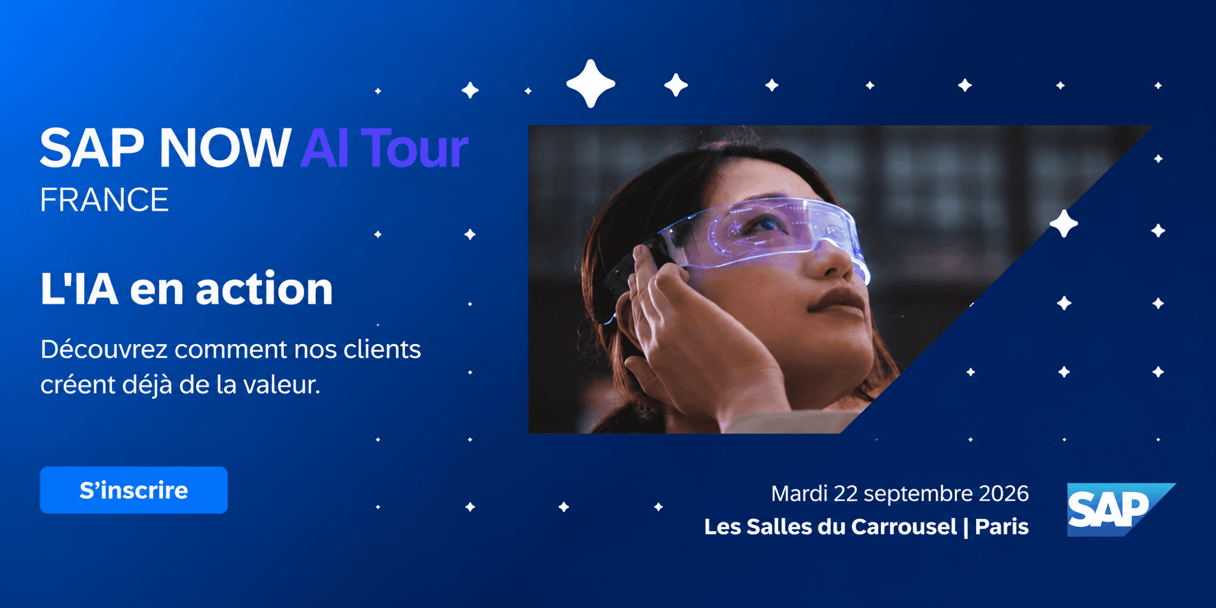 SAP NOW AI Tour France 2026