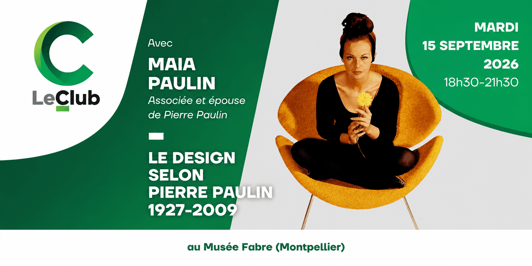 Maia Paulin raconte le design selon Pierre Paulin, au Musée Fabre