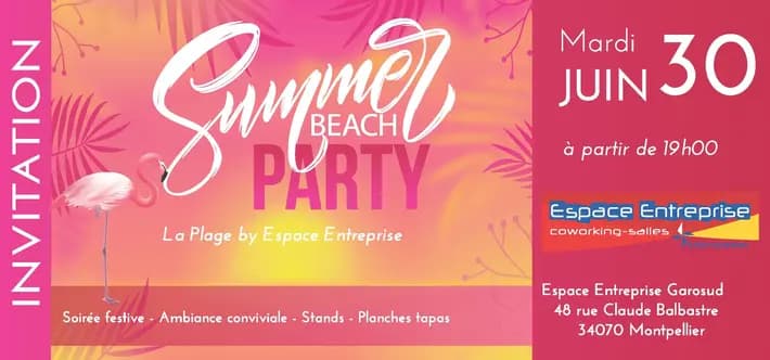 Summer Beach 2026 de l'Espace Entreprise