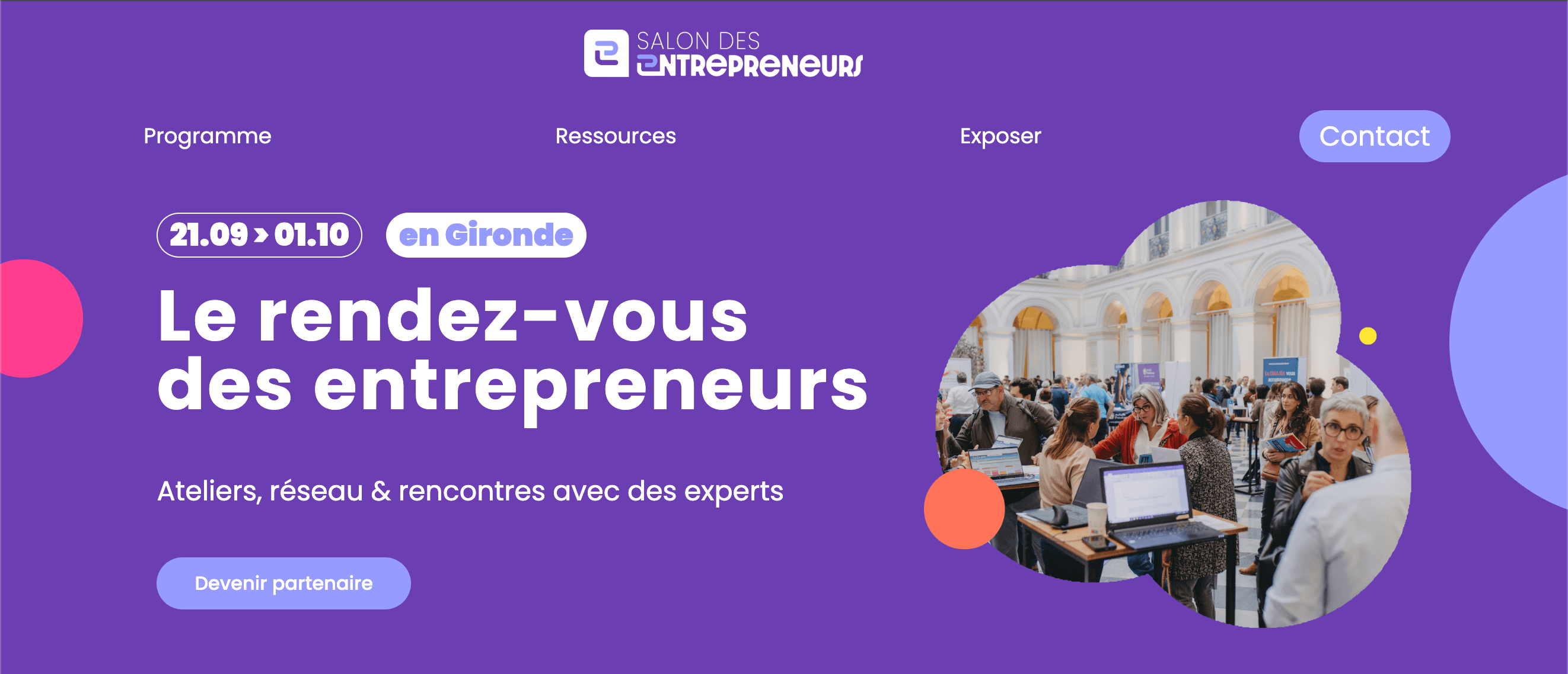 Salon des entrepreneurs de Gironde : la journée de Bordeaux
