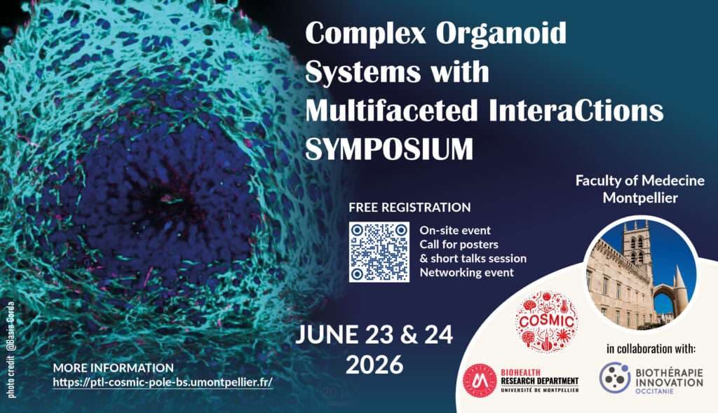 Complex Organoid Systems with Multifaceted Interactions (COSMIC) Symposium 2026