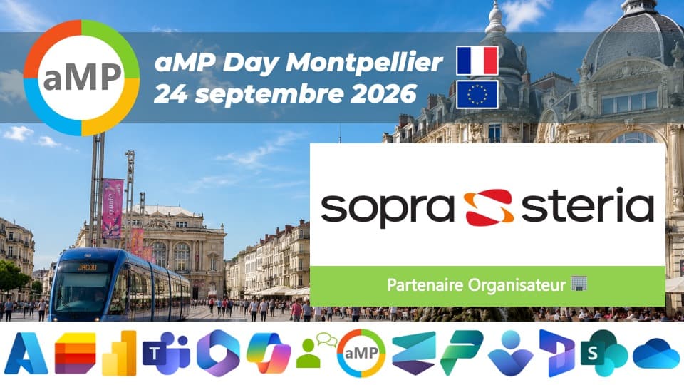 aMP Day Montpellier 2026 : une journée Copilot, agents IA et Microsoft 365