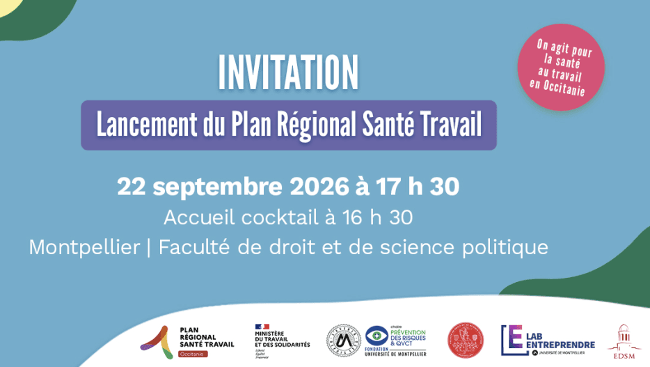 Lancement du PRST 5 en Occitanie : la santé au travail change de plan
