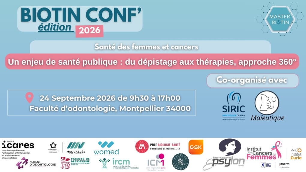Biotin Conf' 2026 : santé des femmes et cancers, du dépistage aux thérapies